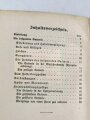 H. Dv. 200/4 "Ausbildungsvorschrift für die Artillerie" Heft 4 Ausbildung der bespannten Batterie, 32 Seiten, datiert 1934, DIN A6