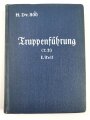 H.Dv.300 "Truppenführung" datiert 1933, 319 Seiten, DIN A 6,  gebraucht