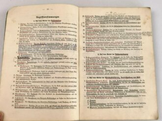 H. DV. 325 "Kassen- und Rechnungslegungsordnung für das Heer", datiert 1936, 344 Seiten, DIN A5, stark gebraucht