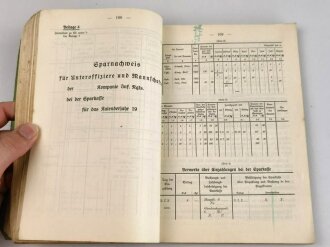 H. DV. 325 "Kassen- und Rechnungslegungsordnung für das Heer", datiert 1936, 344 Seiten, DIN A5, stark gebraucht