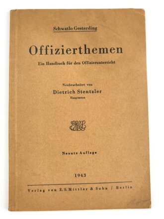 "Offizierthemen - Ein Handbuch für den...