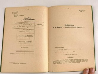 H. DV. 43a "Vorschrift für die Verwaltung der Truppenküchen (Heer)", datiert 1941, 47 Seiten, DIN A5