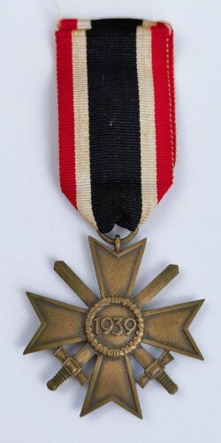 Kriegsverdienstkreuz 2. Klasse 1939 mit Schwertern am...