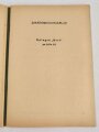 H. DV. 3/9, "Wehrmachtdisziplinarstrafordnung mit Merkblatt für die Disziplinarvorgesetzten", datiert 1943, 23 Seiten, DIN A5