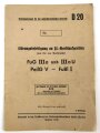 D 20, "Störungsbeseitigung an Fl. Bordfunkgeräten FuG IIIa und IIIa U - PeilG V - FuBl I", datiert 1941, 12 Seiten, DIN A5