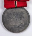 Medaille " Winterschlacht im Osten " am Band, Hersteller 13 im Bandring für " Gustav Brehmer, Markneukirchen "