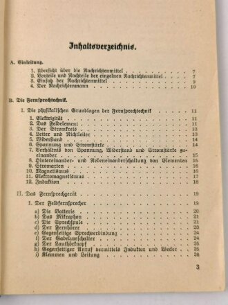 Na. Fi "Nachrichten-Fibel für Fernsprech- und Blinktechnik", 66 Seiten und Anhänge, DIN A5