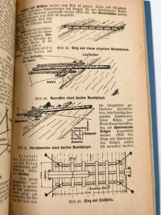 "Der Dienstunterricht im Heere, Ausgabe für den Pionier" Jahrgang 1941, 393 Seiten, DIN A5