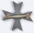 Kriegsverdienstkreuz 1. Klasse 1939, Hersteller 3 auf der Rückseite für " Wilhelm Deumer, Lüdenscheid " Zink