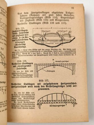 H.Dv. 220/4 "Ausbildungsvorschrift für die Pionier, Teil 4 Sperren" datiert 1935, 434 Seiten, DIN A6