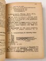 H.Dv. 220/4 "Ausbildungsvorschrift für die Pionier, Teil 4 Sperren" datiert 1935, 434 Seiten, DIN A6