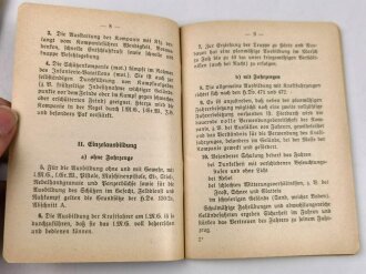 H. Dv. 130/2b "Ausbildungsvorschrift für die Infanterie, Heft 2b Die Schützenkompanie (mot.) der Infanterie-Division (mot.) ", datiert 1941, 108 Seiten, DIN A5