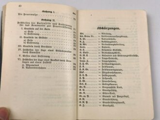 H.Dv 200/6 "Ausbildungsvorschrift für die Artillerie, Heft 6 Schießvorschrift", datiert 1937, 210 Seiten, DIN A6