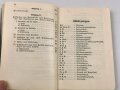 H.Dv 200/6 "Ausbildungsvorschrift für die Artillerie, Heft 6 Schießvorschrift", datiert 1937, 210 Seiten, DIN A6