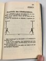 H.Dv 200/6 "Ausbildungsvorschrift für die Artillerie, Heft 6 Schießvorschrift", datiert 1937, 210 Seiten, DIN A6