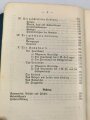 H. Dv. 130/2a "Ausbildungsvorschrift für die Infanterie, Heft 2 Die Schützenkompanie Teil a", datiert 1937, 192 Seiten, DIN A5, Einband fast lose