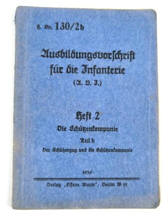 H. Dv. 130/2b "Ausbildungsvorschrift für die...