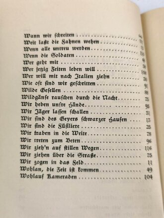 "Blut und Ehre" Liederbuch mit 128 Seiten, DIN A5 gebraucht