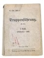 H.Dv. 300/1 "Truppenführung - 1. Teil" datiert 1936, 319 Seiten, DIN A6