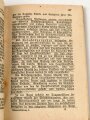 H.Dv. 300/1 "Truppenführung - 1. Teil" datiert 1936, 319 Seiten, DIN A6