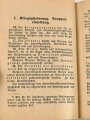 H.Dv. 300/1 "Truppenführung - 1. Teil" datiert 1936, 319 Seiten, DIN A6