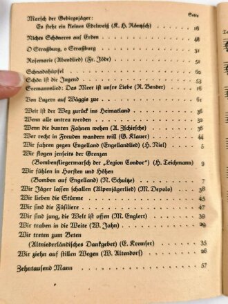 "Das Neue Soldaten Liederbuch Heft 3" 68 Seiten, DIN A6,  gebraucht