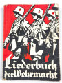 "Liederbuch der Wehrmacht" 88 Seiten, DIN A6,  stark gebraucht