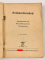 "Soldatenliederbuch" datiert 1941, 198 Seiten, DIN über A6, gebraucht