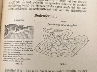 "Karten- und Geländekunde, mit 12 Abbildungen", 32 Seiten, DIN A6