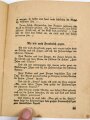 "Wir sind Deutschlands Zukunft - Hitlerjugend-Liederbuch" 31 Seiten, DIN A6, stark gebraucht