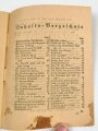 "Wir sind Deutschlands Zukunft - Hitlerjugend-Liederbuch" 31 Seiten, DIN A6, stark gebraucht