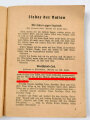 "Sturm und Kampf Lieder" für Front und Heimat,  datiert 1941, 126 Seiten, DIN A6, stark gebraucht