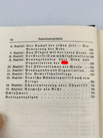 Adolf Hitler " Mein Kampf" Volksausgabe Ganzleinen 1937