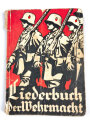 "Liederbuch der Wehrmacht" 84 Seiten, DIN A6, stark gebraucht