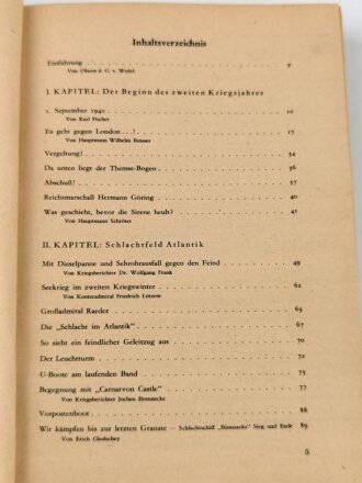 "Die Wehrmacht - Um die Freiheit Europas", datiert 1941, über DIN A5, 320 Seiten, stark gebraucht, einige Seiten lose