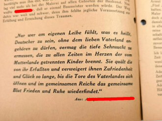 Schulungsdienst der Hitler-Jugend "Unser Führer Adolf Hitler" April-Mai 1941, 24 Seiten, über DIN A5, gelocht