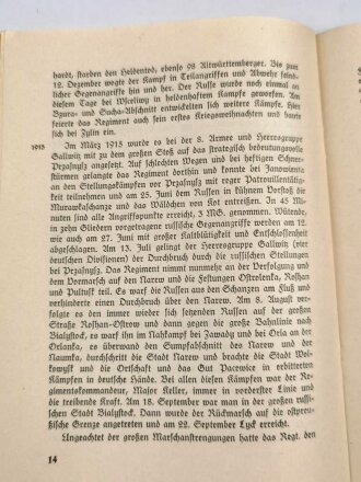 "Die Tradition des deutschen Heeres, Traditionsheft Nr. 171" 18 Seiten, DIN A5