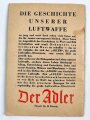 "Adler Liederheft, Liederbuch der Luftwaffe" 31 Seiten, DIN A6