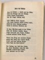 "Soldaten-Liederbuch" , handschriftliche Widmung einer Jungmädel Führerin, 111 Seiten, DIN A6