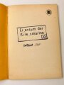 "Liederbuch der Kriegsmarine, Heft 3" datiert 1940, 61 Seiten, DIN A6, Stempel " Eigentum der Kriegsmarine, Peilboot "Ösel""