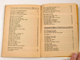 "Liederbuch der Kriegsmarine, Heft 3" datiert 1940, 61 Seiten, DIN A6, stark gebraucht