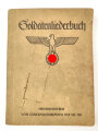 "Soldatenliederbuch" Herausgegeben vom Generalkommando des VII.AK,  datiert 1941, 198 Seiten, DIN A6,stark gebraucht