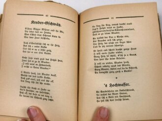 "Aelleweil fdel!, Schwäbische Gedichte" datiert 1927, 64 Seiten, DIN A6