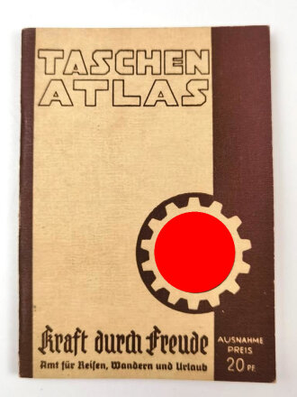 "KDF Taschen Atlas" 48 Seiten, DIN A6,  gebraucht