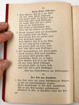 III.Reich " Liederbuch für Studenten" 95 Seiten, Kleinformatig