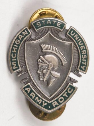 U.S. Army Unit Crest "Michigan State Uni. Army Rotc"