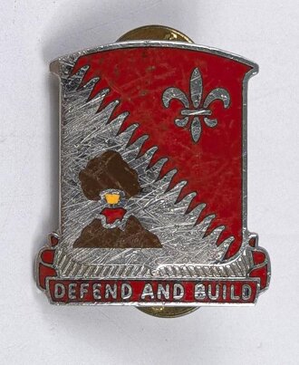 U.S. Army Unit Crest "34th Engineer Battalion"