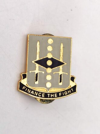 U.S. Army Unit Crest "27th Finance Battalion NY ARNG"