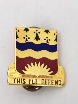 U.S .Army Unit Crest "142nd Engineer Battalion"