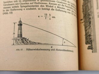 Kriegsmarine " Die Deutsche Admiralitätskarte" zweiter Teil, datiert 1943, 48 Seiten, DIN A5